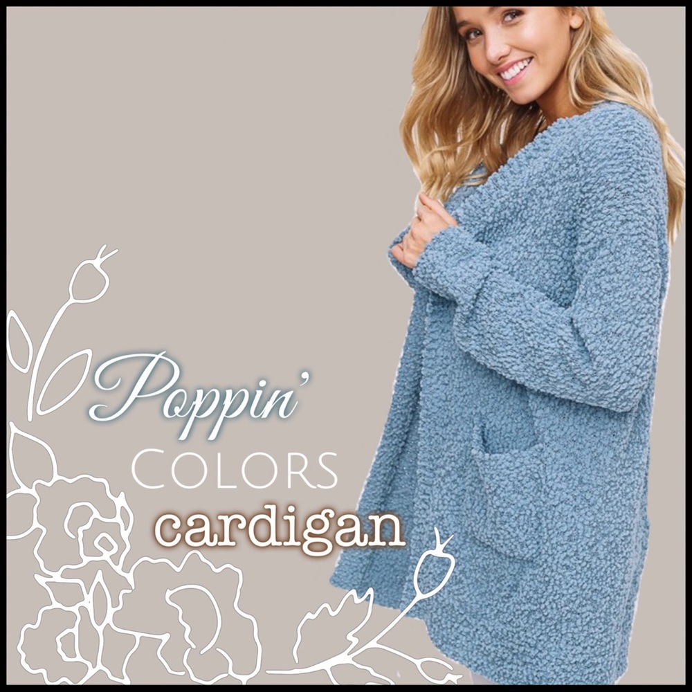 Poppin ‘ Colors Cardi - Picture 1 of 4